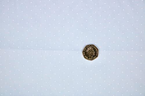 PYRHAN Polka Dots Polycotton Prints | 45 inch Wide Dress Fabric Material by Meters | Floral Polycotton Print Used in Sewing Kit and Accessories | Quilting Fabric