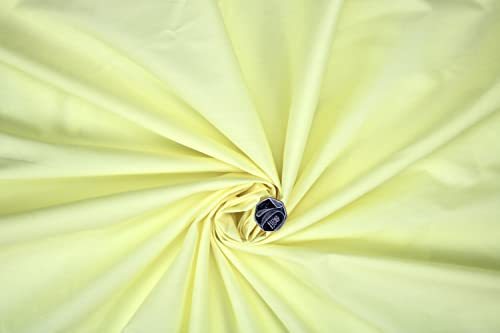 PYRHAN LTD Plain Poplin Polycotton Fabric by The Metre UK | 112 cm | Dressmaking Fabric | Dress Fabric Material for Sewing Dressmaking and Mask | 65% Polyester 35% Cotton