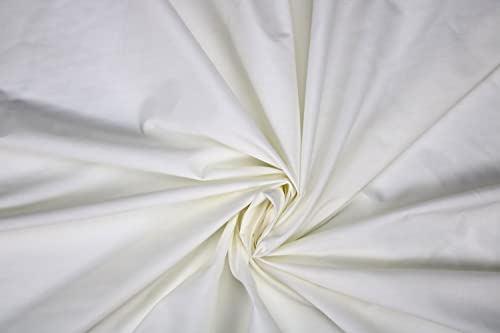 PYRHAN LTD Plain Poplin Polycotton Fabric by The Metre UK | 112 cm | Dressmaking Fabric | Dress Fabric Material for Sewing Dressmaking and Mask | 65% Polyester 35% Cotton