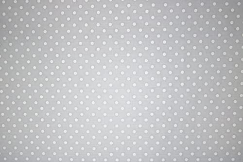 PYRHAN Polka Dots Polycotton Prints | 45 inch Wide Dress Fabric Material by Meters | Floral Polycotton Print Used in Sewing Kit and Accessories | Quilting Fabric