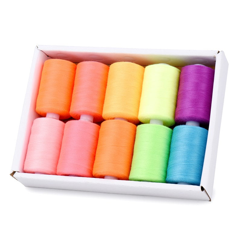 Accessories Sewing Machine Thread Polyester Color Space Dyeing Sewing Threads for Art & Craft