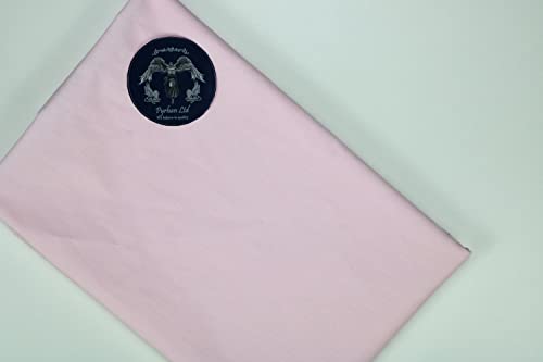 PYRHAN LTD Plain Poplin Polycotton Fabric by The Metre UK | 112 cm | Dressmaking Fabric | Dress Fabric Material for Sewing Dressmaking and Mask | 65% Polyester 35% Cotton