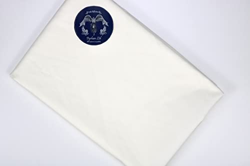 PYRHAN LTD Plain Poplin Polycotton Fabric by The Metre UK | 112 cm | Dressmaking Fabric | Dress Fabric Material for Sewing Dressmaking and Mask | 65% Polyester 35% Cotton