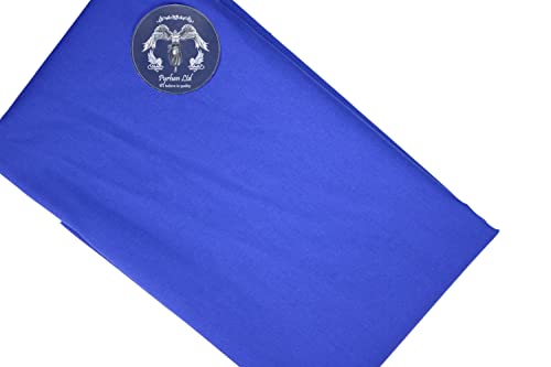 PYRHAN LTD Plain Poplin Polycotton Fabric by The Metre UK | 112 cm | Dressmaking Fabric | Dress Fabric Material for Sewing Dressmaking and Mask | 65% Polyester 35% Cotton
