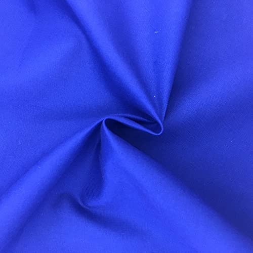 PYRHAN LTD Plain Poplin Polycotton Fabric by The Metre UK | 112 cm | Dressmaking Fabric | Dress Fabric Material for Sewing Dressmaking and Mask | 65% Polyester 35% Cotton