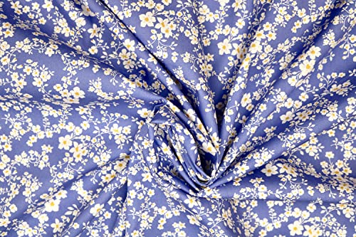 Pyrhan 100% Cotton Poplin by Rose & Hubble |Colourful Space Planets Astroids Baby Printed Cotton Fabric by The Metre UK |114 cm |Crafting & Dressmaking Fabric |Dress Fabric Material for Sewing(Ivory)