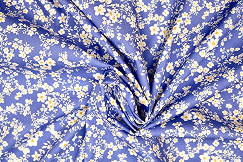 Pyrhan 100% Cotton Poplin by Rose & Hubble |Colourful Space Planets Astroids Baby Printed Cotton Fabric by The Metre UK |114 cm |Crafting & Dressmaking Fabric |Dress Fabric Material for Sewing(Ivory)