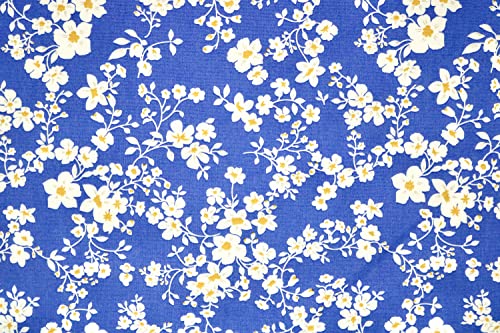Pyrhan 100% Cotton Poplin by Rose & Hubble |Colourful Space Planets Astroids Baby Printed Cotton Fabric by The Metre UK |114 cm |Crafting & Dressmaking Fabric |Dress Fabric Material for Sewing(Ivory)