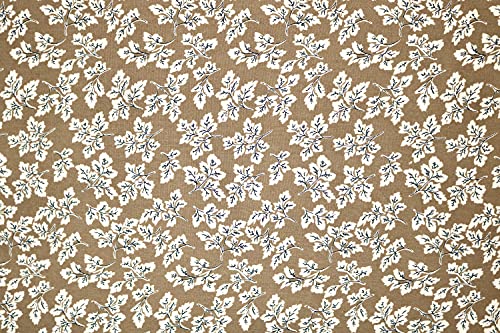 Pyrhan Maple Leaves 100% Pure Cotton Prints – 60 inches (148 cm Approx) Wide Fabric Sold by The metre - Perfect for Sewing Projects and Dress Making.