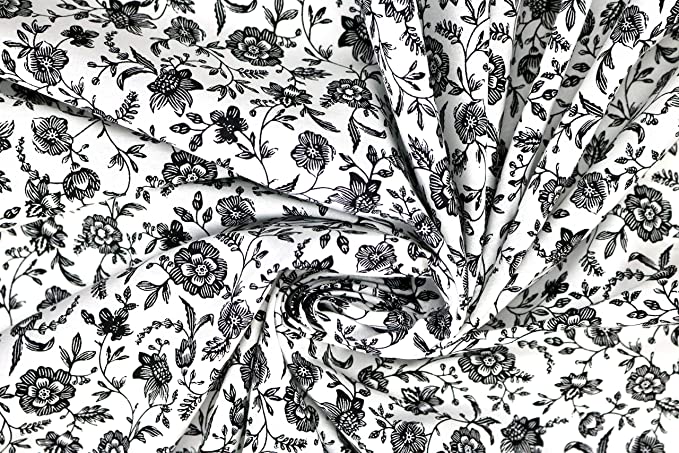 Pyrhan Forest Prints 100% Pure Cotton – 60 inches (148 cm Approx) Wide Fabric Sold by The metre - Perfect for Sewing Projects and Dress Making.